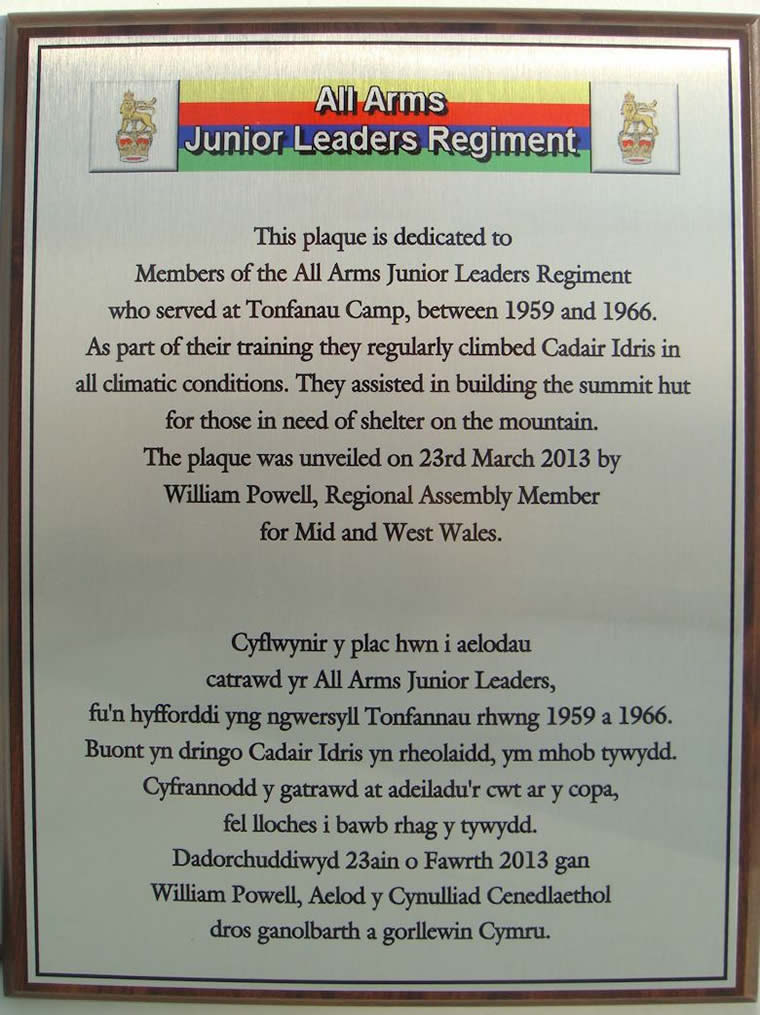 The Commemorative Plaque